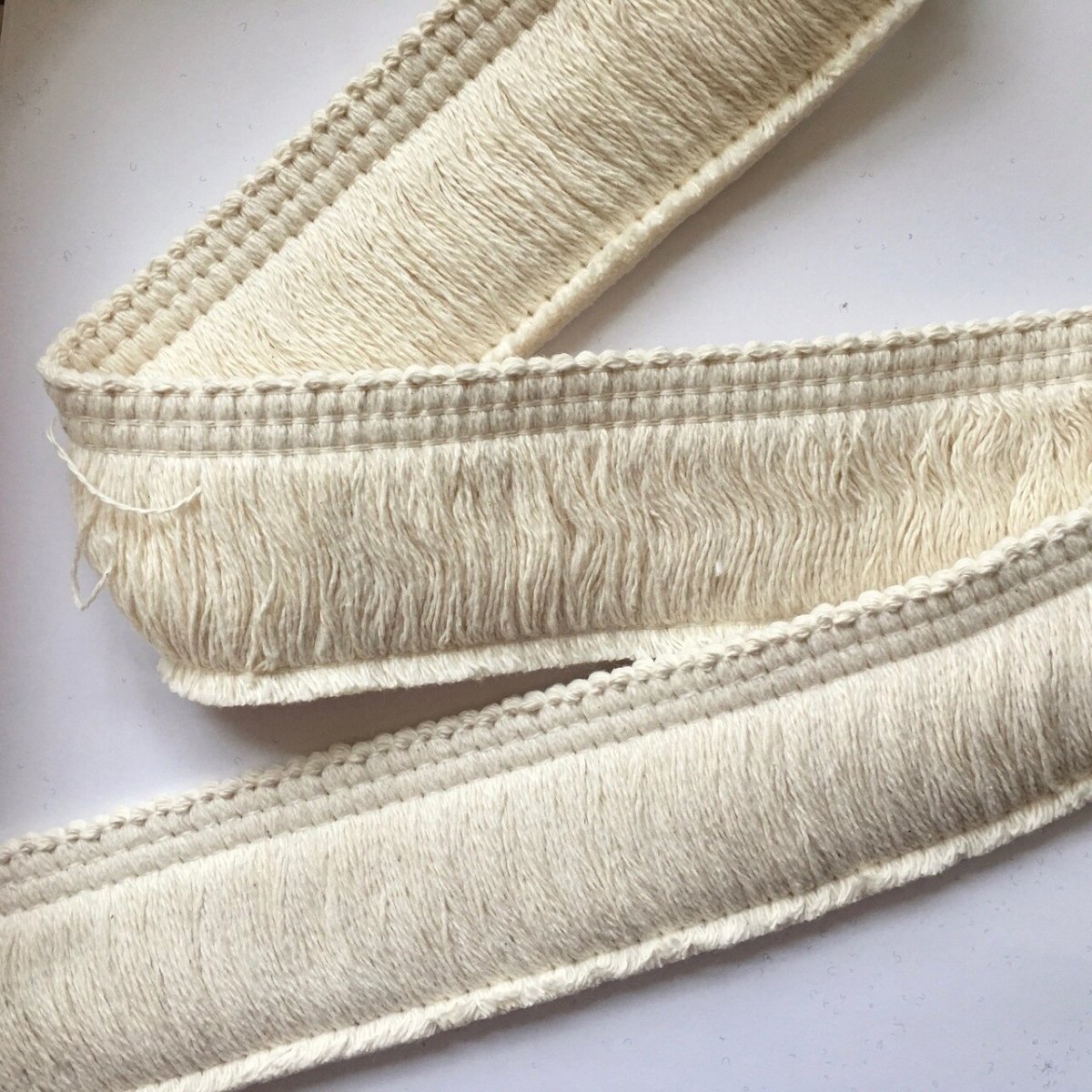 2 Inch Natural Cotton Tassel Fringe