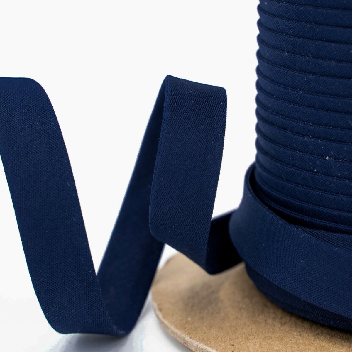 1/2" Navy Double Fold Bias Tape