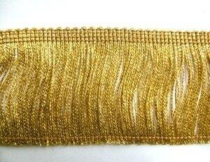 Flag Gold 2 Chainette Fringe, Wholesale Trim