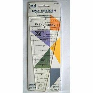 EZ Quilting Easy Dresden Ruler Template Darlene Zimmerman