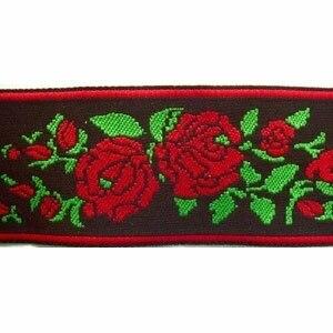 Black and Red Ribbon Trim | Dove Originals Trims
