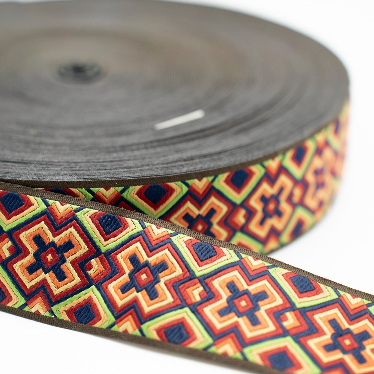 NEW! Southwest Geometric Multi Color Ribbon 1-7/8