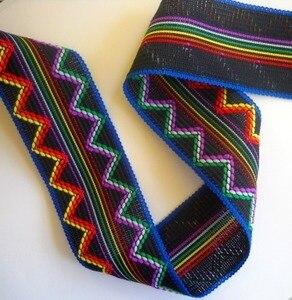 Southwest Native American Ribbon Brights on Black 2